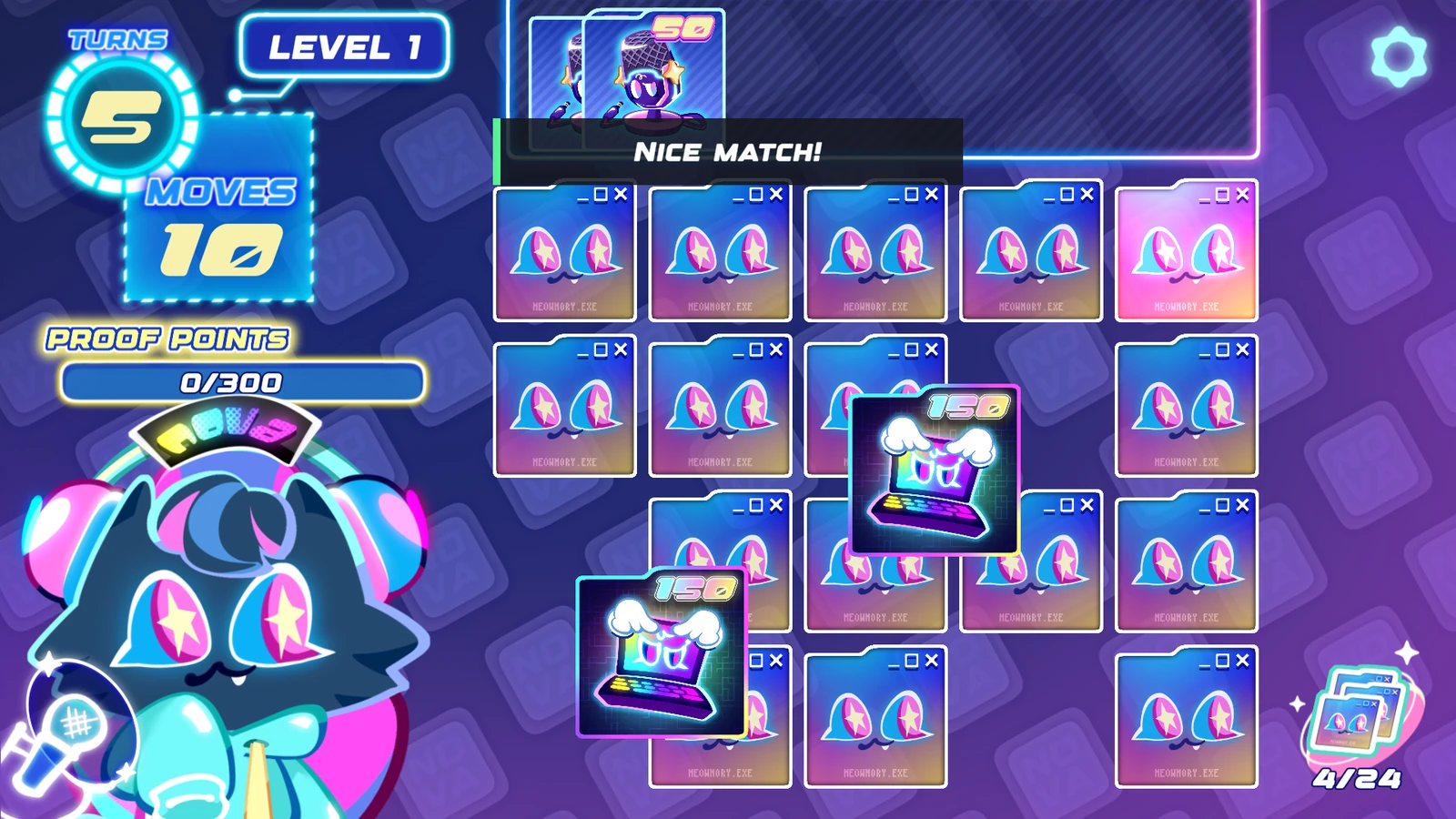 MEOWMORY.EXE — ảnh gameplay 1